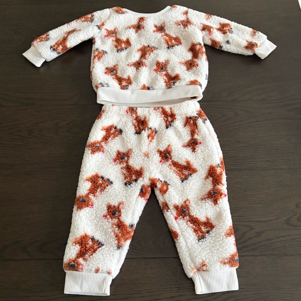 Rudolph the Red Nosed Reindeer Fleece Set (9M)